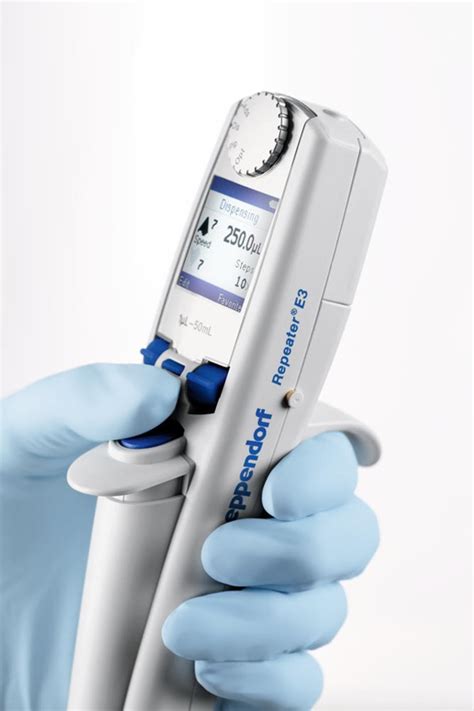 eppendorf electronic repeater pipette